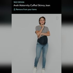 Maternity skinny jeans